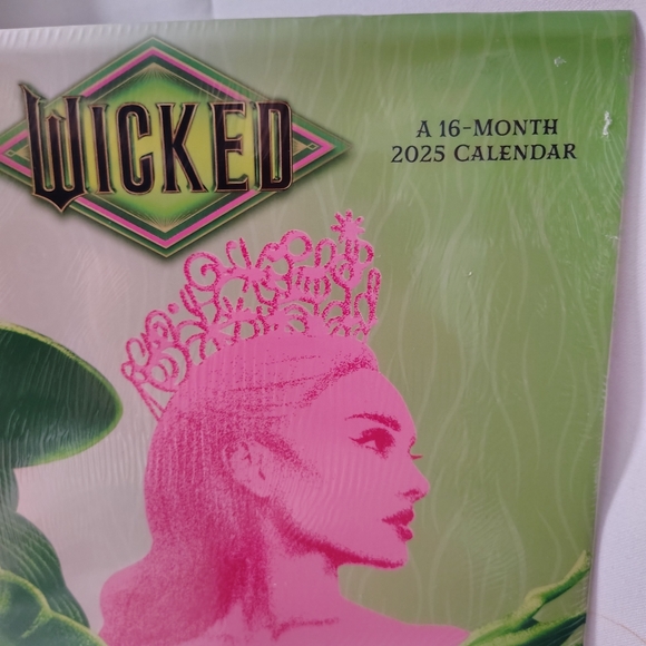 🧹NWT Wicked 16 Month Calendar - Picture 3 of 8